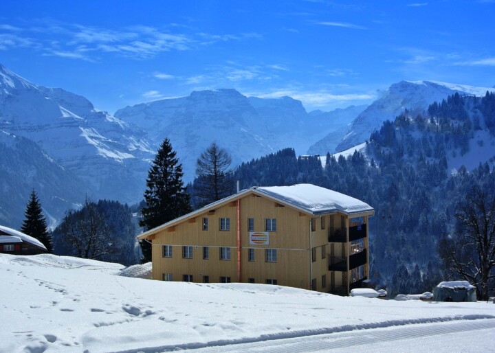 Aussenansicht im Winter