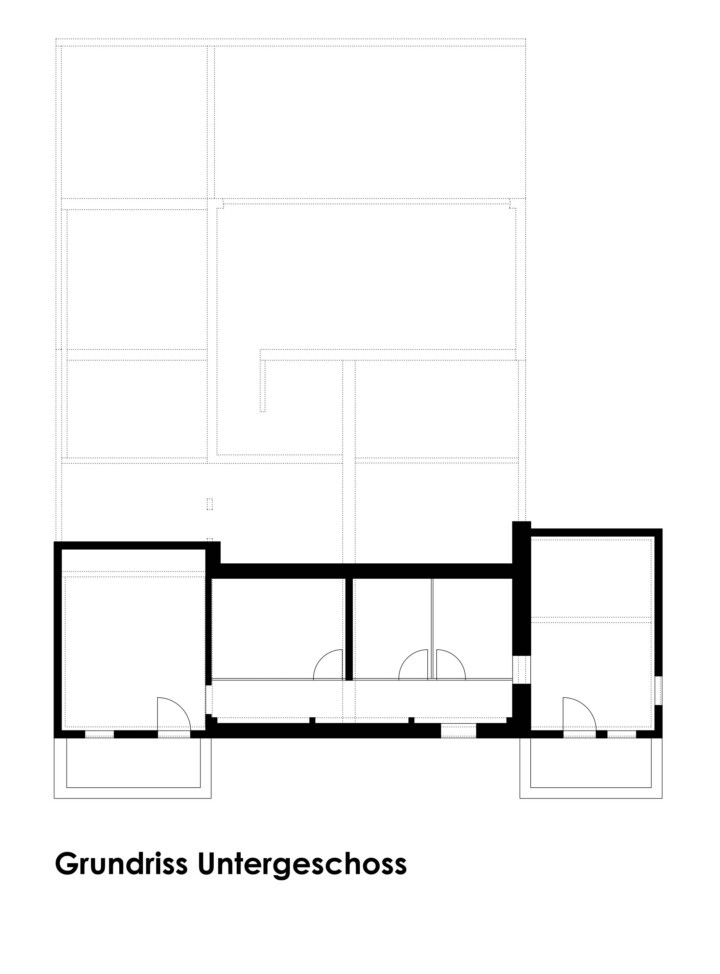 Grundriss Untergeschoss