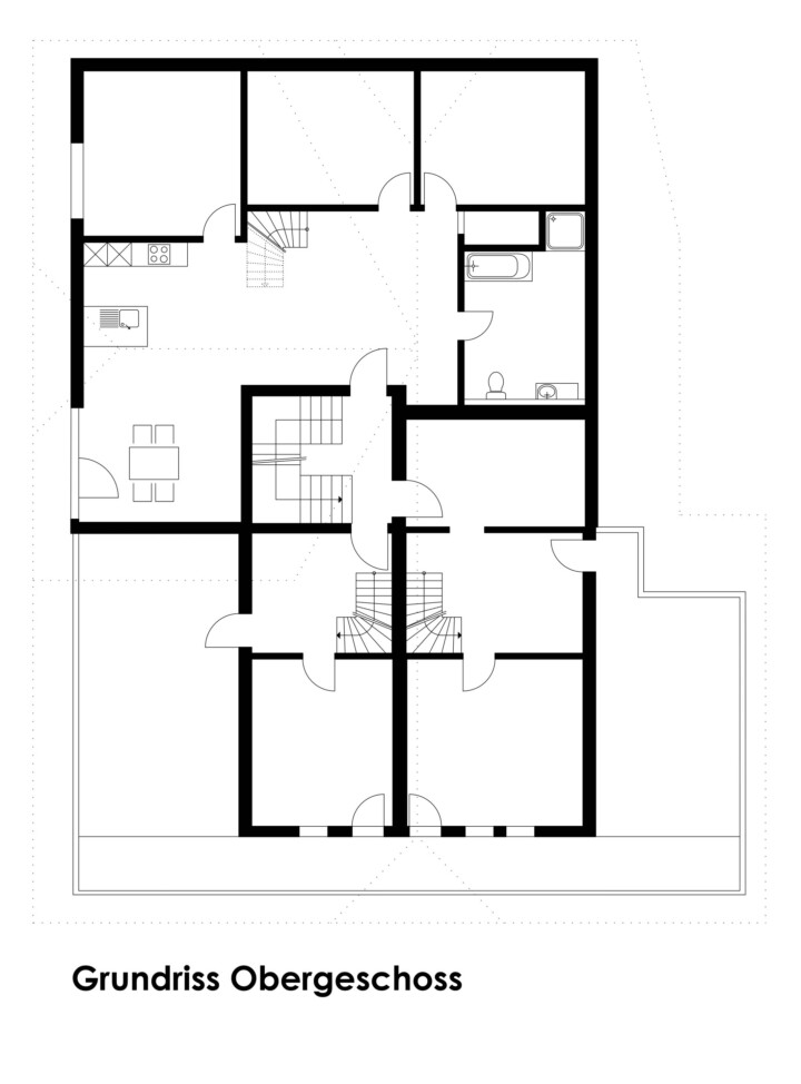 Grundriss Obergeschoss
