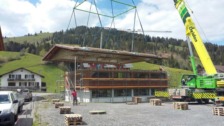 Büro Dach abheben