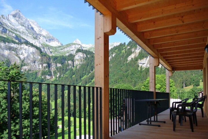 Balkon im Sommer